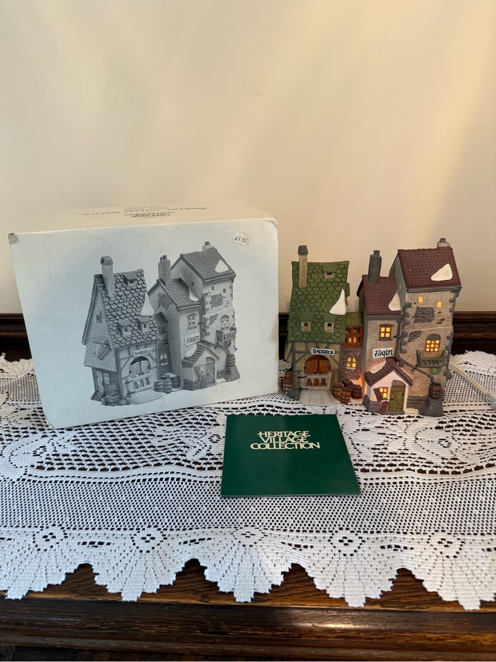 Department 56 Dickens’ Village “Fagin’s Hide-A-Way” Retired Lighted Porcelain